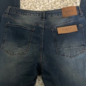 NWT - MBX Slim Fit Stretch Jeans - Blue